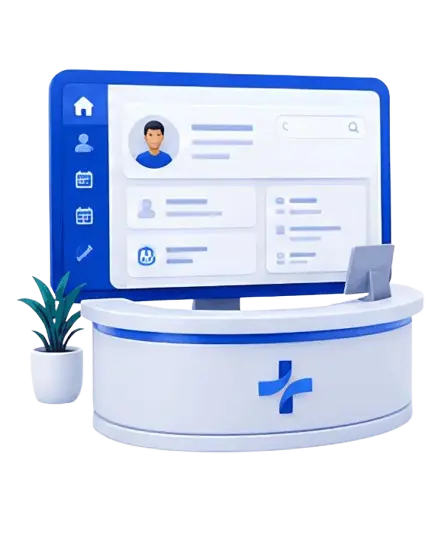 Reception front-desk command in seconds