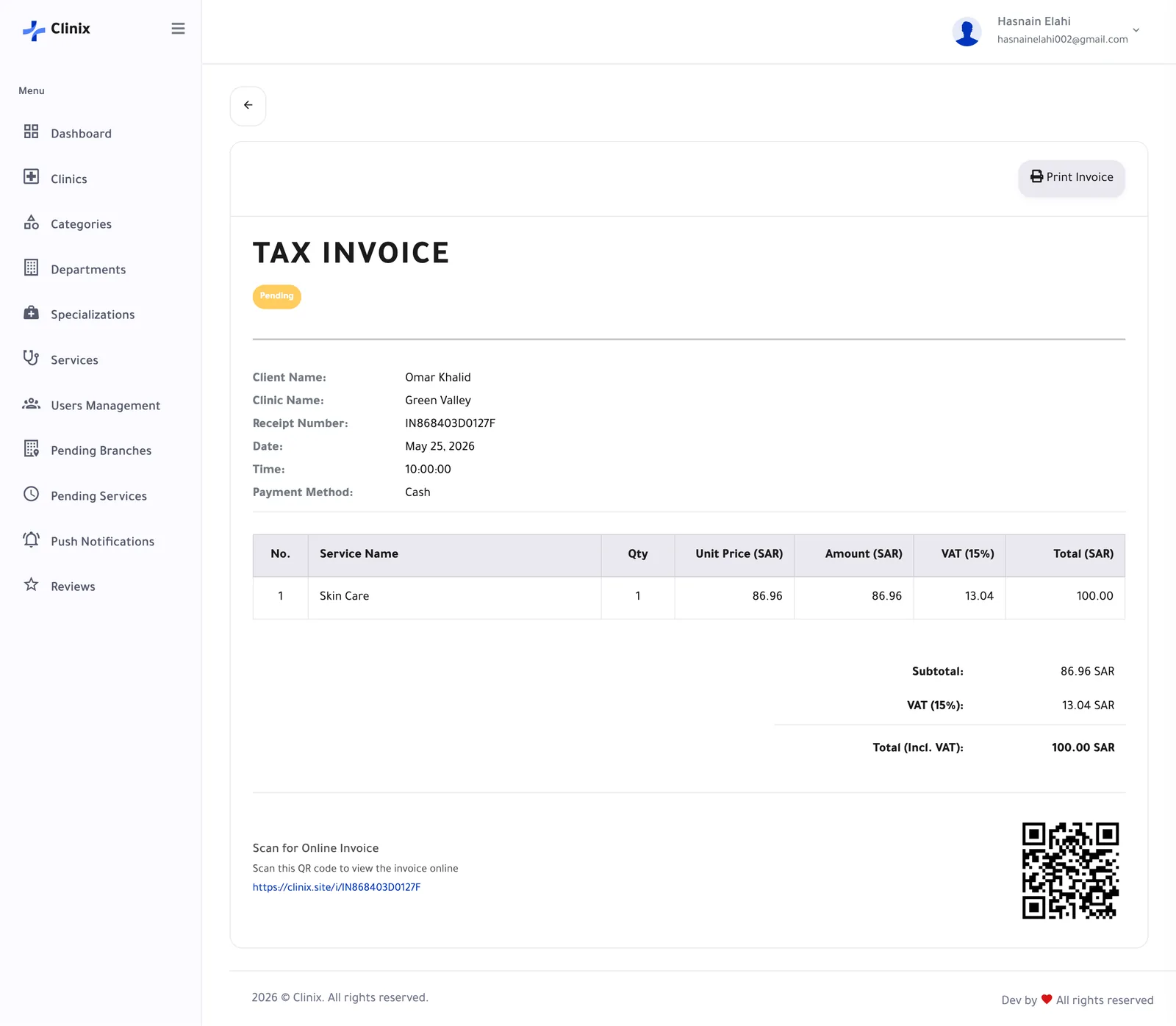 Invoices